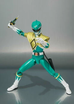 Bandai S.H. Figuarts Power Rangers Green Ranger - Tommy Oliver Head Sculpt (SDCC 2018 Exclusive) 9 Bandai S.H. Figuarts Power Rangers Green Ranger - Tommy Oliver Head Sculpt (SDCC 2018 Exclusive) -Toy Dojo pic pwr 03 06 88405