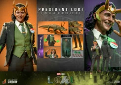 Hot Toys Television Masterpiece 1/6 Figure - President Loki -Toy Dojo president loki marvel gallery 619f89b95db88