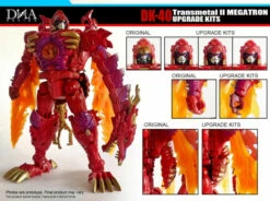 DNA Designs - DK-40 - Upgrade Kit For Legacy Transmetal II Megatron -Toy Dojo reduced image 22120 2 1672337368