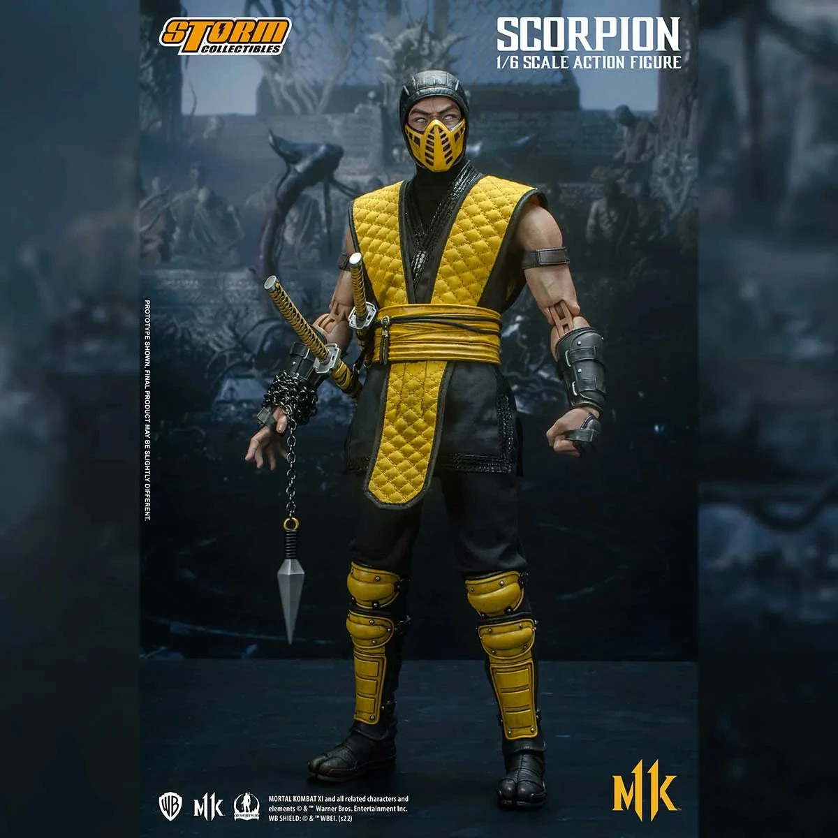 Storm Collectibles - Mortal Kombat 11 - Scorpion 1/6 Action Figure (KLASSIC) 1 Storm Collectibles - Mortal Kombat 11 - Scorpion 1/6 Action Figure (KLASSIC)