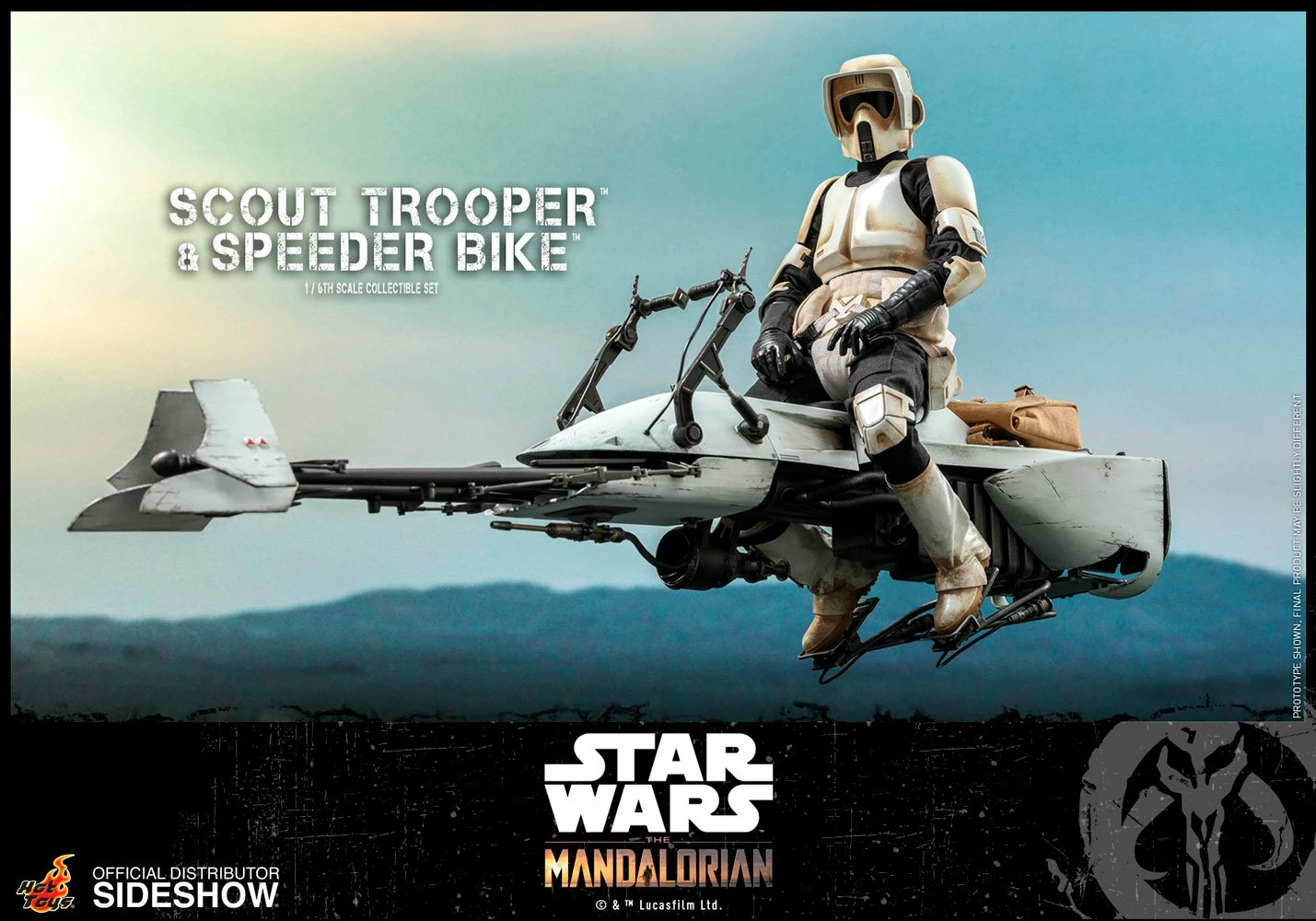 Hot Toys - The Mandalorian - Scout Trooper And Speeder Bike 4 Hot Toys - The Mandalorian - Scout Trooper And Speeder Bike - Image 4