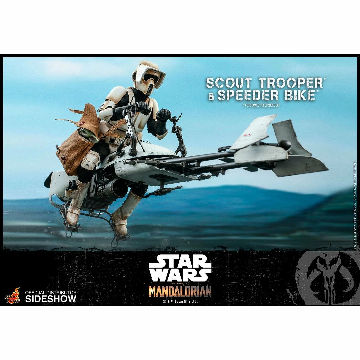 Hot Toys - The Mandalorian - Scout Trooper And Speeder Bike 1 Hot Toys - The Mandalorian - Scout Trooper And Speeder Bike