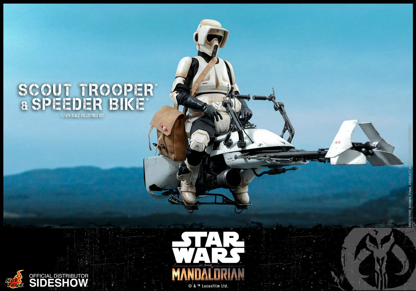 Hot Toys - The Mandalorian - Scout Trooper And Speeder Bike 9 Hot Toys - The Mandalorian - Scout Trooper And Speeder Bike - Image 9