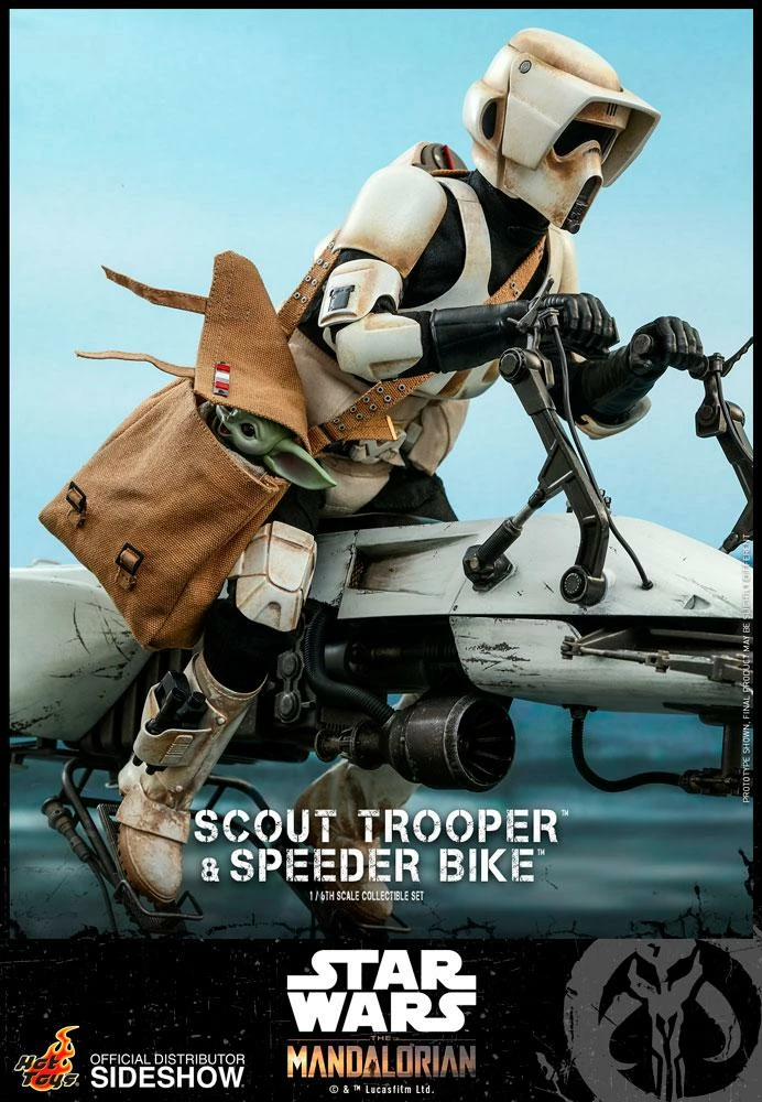 Hot Toys - The Mandalorian - Scout Trooper And Speeder Bike 2 Hot Toys - The Mandalorian - Scout Trooper And Speeder Bike - Image 2