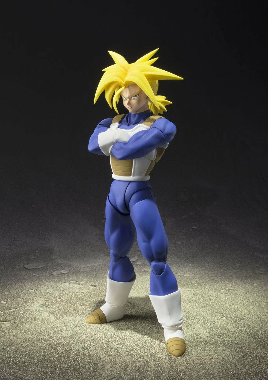 Bandai S.H. Figuarts DragonBall Z Super Saiyan Trunks 6 Bandai S.H. Figuarts DragonBall Z Super Saiyan Trunks - Image 6