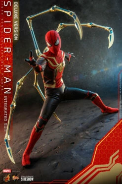 Hot Toys Movie Masterpiece 1/6 Scale Figure - Spider-Man (Integrated Suit) Deluxe Version - Spider-Man: No Way Home 26 Hot Toys Movie Masterpiece 1/6 Scale Figure - Spider-Man (Integrated Suit) Deluxe Version - Spider-Man: No Way Home -Toy Dojo spider man integrated suit deluxe version marvel gallery 619546bc09544