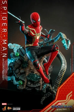 Hot Toys Movie Masterpiece 1/6 Scale Figure - Spider-Man (Integrated Suit) - Spider-Man: No Way Home 27 Hot Toys Movie Masterpiece 1/6 Scale Figure - Spider-Man (Integrated Suit) - Spider-Man: No Way Home -Toy Dojo spider man integrated suit marvel gallery 619542ca39e07