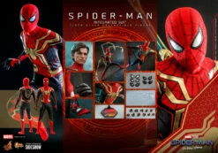 Hot Toys Movie Masterpiece 1/6 Scale Figure - Spider-Man (Integrated Suit) - Spider-Man: No Way Home 31 Hot Toys Movie Masterpiece 1/6 Scale Figure - Spider-Man (Integrated Suit) - Spider-Man: No Way Home -Toy Dojo spider man integrated suit marvel gallery 619542cde5585