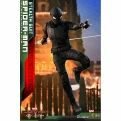 Hot Toys Movie Masterpiece 1/6 Scale Figure - Spider-Man (Stealth Suit) Deluxe Version