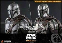 Hot Toys The Mandalorian™ And Grogu™ (Deluxe Version) -Toy Dojo the mandalorian and grogu deluxe version star wars gallery 60d60736b0a0e