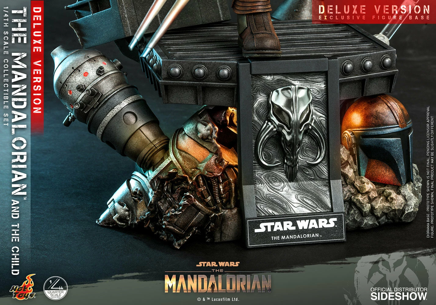 Hot Toys The Mandalorian™ And The Child / Grogu™ (Deluxe Version) - 1/4 Scale 10 Hot Toys The Mandalorian™ And The Child / Grogu™ (Deluxe Version) - 1/4 Scale - Image 10