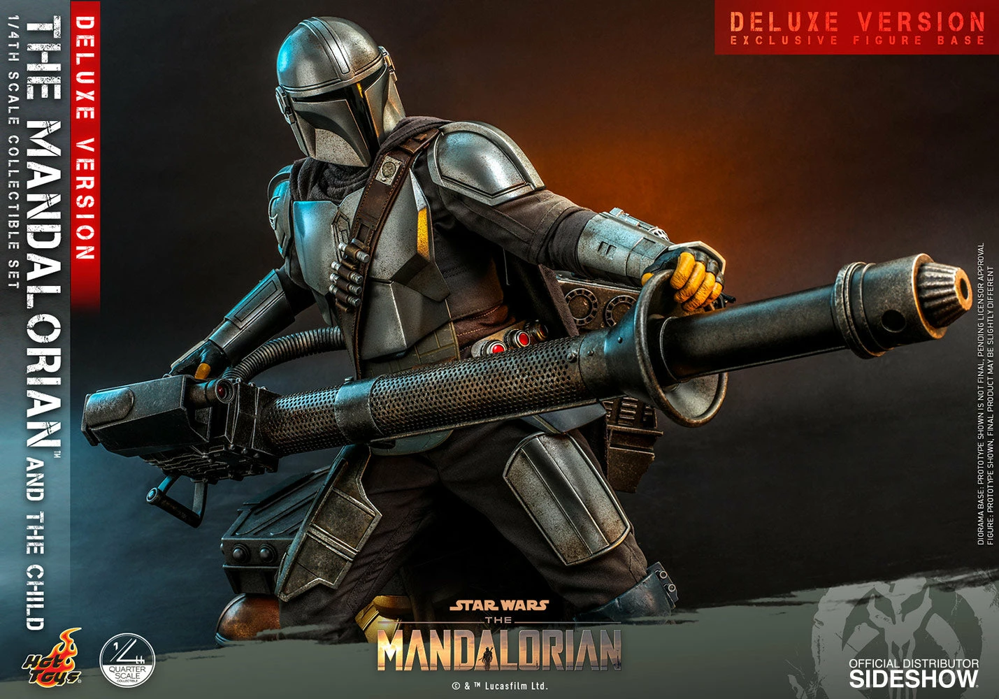 Hot Toys The Mandalorian™ And The Child / Grogu™ (Deluxe Version) - 1/4 Scale 9 Hot Toys The Mandalorian™ And The Child / Grogu™ (Deluxe Version) - 1/4 Scale - Image 9