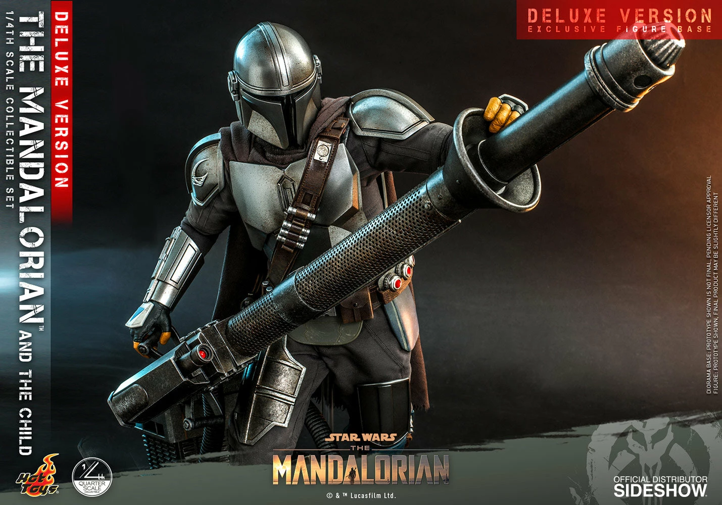 Hot Toys The Mandalorian™ And The Child / Grogu™ (Deluxe Version) - 1/4 Scale 8 Hot Toys The Mandalorian™ And The Child / Grogu™ (Deluxe Version) - 1/4 Scale - Image 8