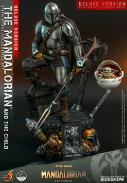 Hot Toys The Mandalorian™ And The Child / Grogu™ (Deluxe Version) - 1/4 Scale