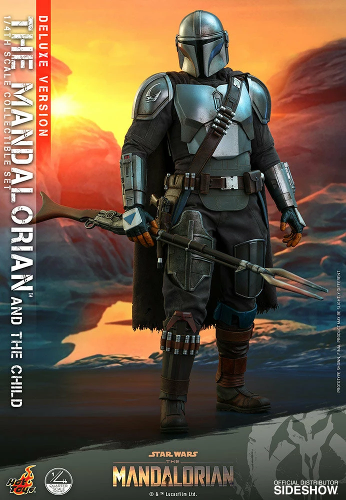 Hot Toys The Mandalorian™ And The Child / Grogu™ (Deluxe Version) - 1/4 Scale 11 Hot Toys The Mandalorian™ And The Child / Grogu™ (Deluxe Version) - 1/4 Scale - Image 11