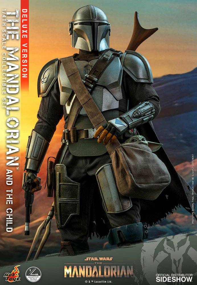 Hot Toys The Mandalorian™ And The Child / Grogu™ (Deluxe Version) - 1/4 Scale 15 Hot Toys The Mandalorian™ And The Child / Grogu™ (Deluxe Version) - 1/4 Scale - Image 15