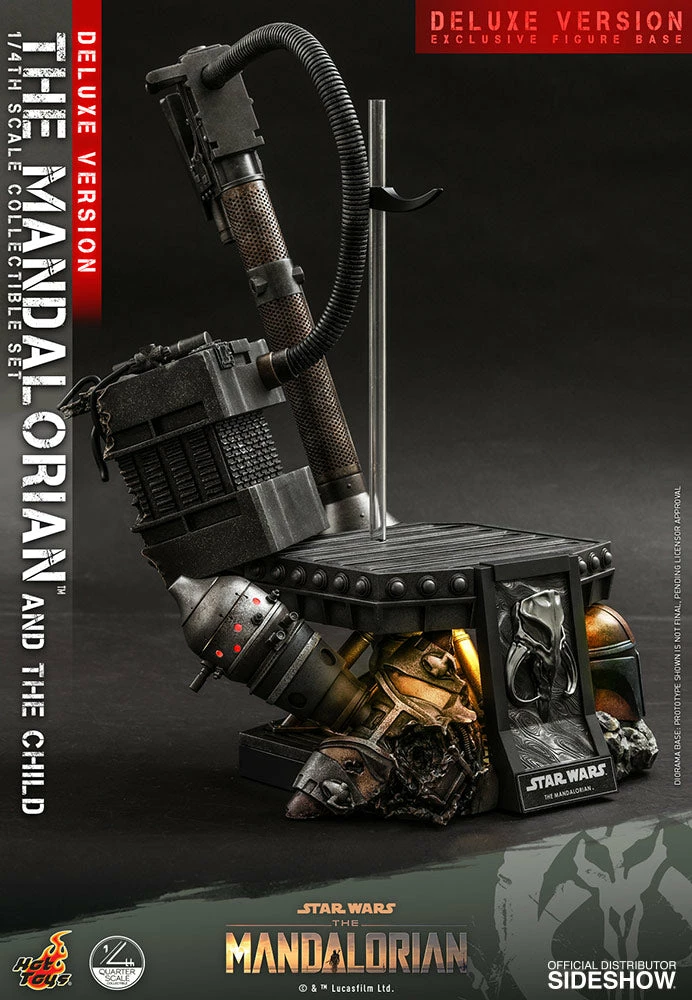 Hot Toys The Mandalorian™ And The Child / Grogu™ (Deluxe Version) - 1/4 Scale 14 Hot Toys The Mandalorian™ And The Child / Grogu™ (Deluxe Version) - 1/4 Scale - Image 14