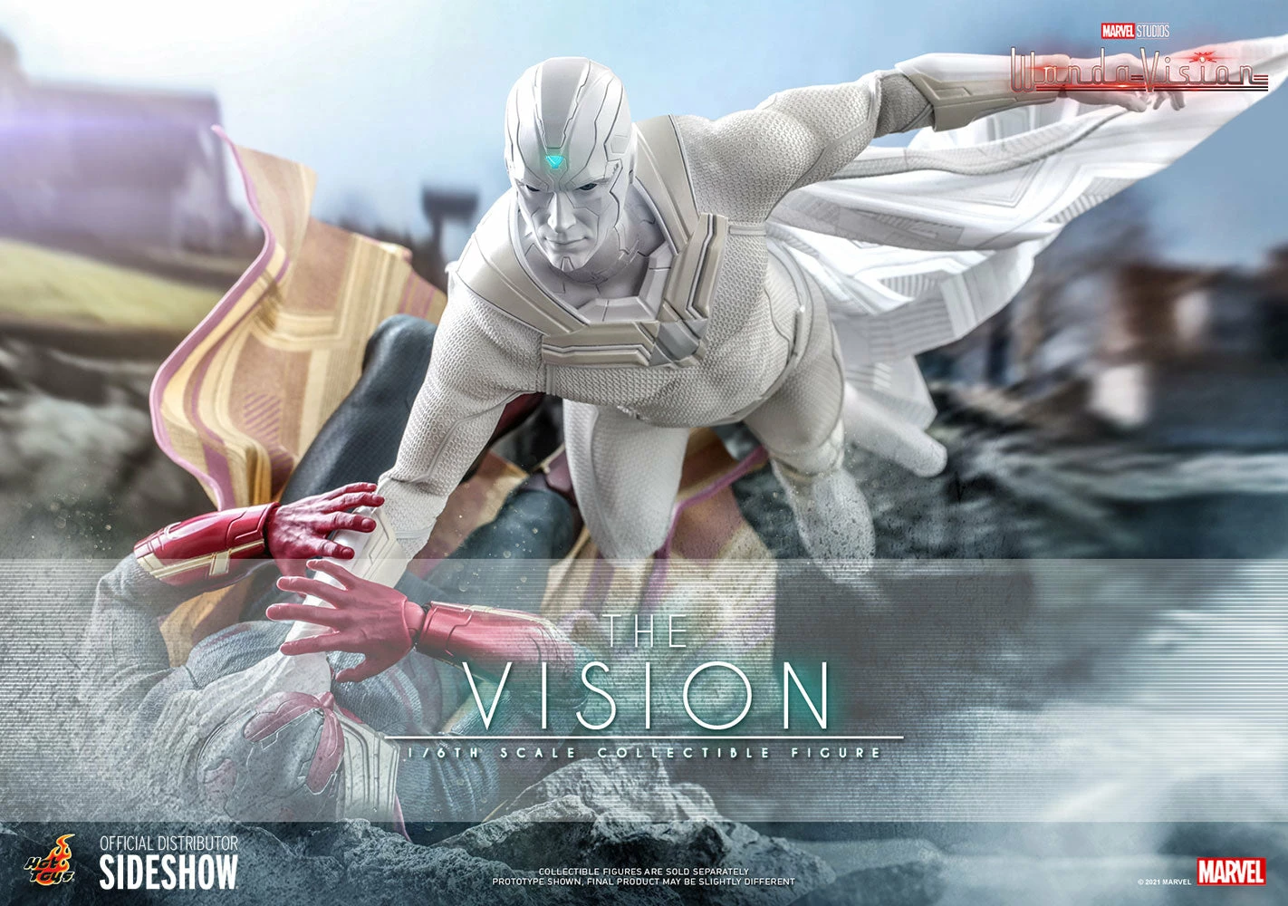 Hot Toys TV Masterpiece 1/6 Scale Figure - The Vision (WandaVision) 1 Hot Toys TV Masterpiece 1/6 Scale Figure - The Vision (WandaVision)