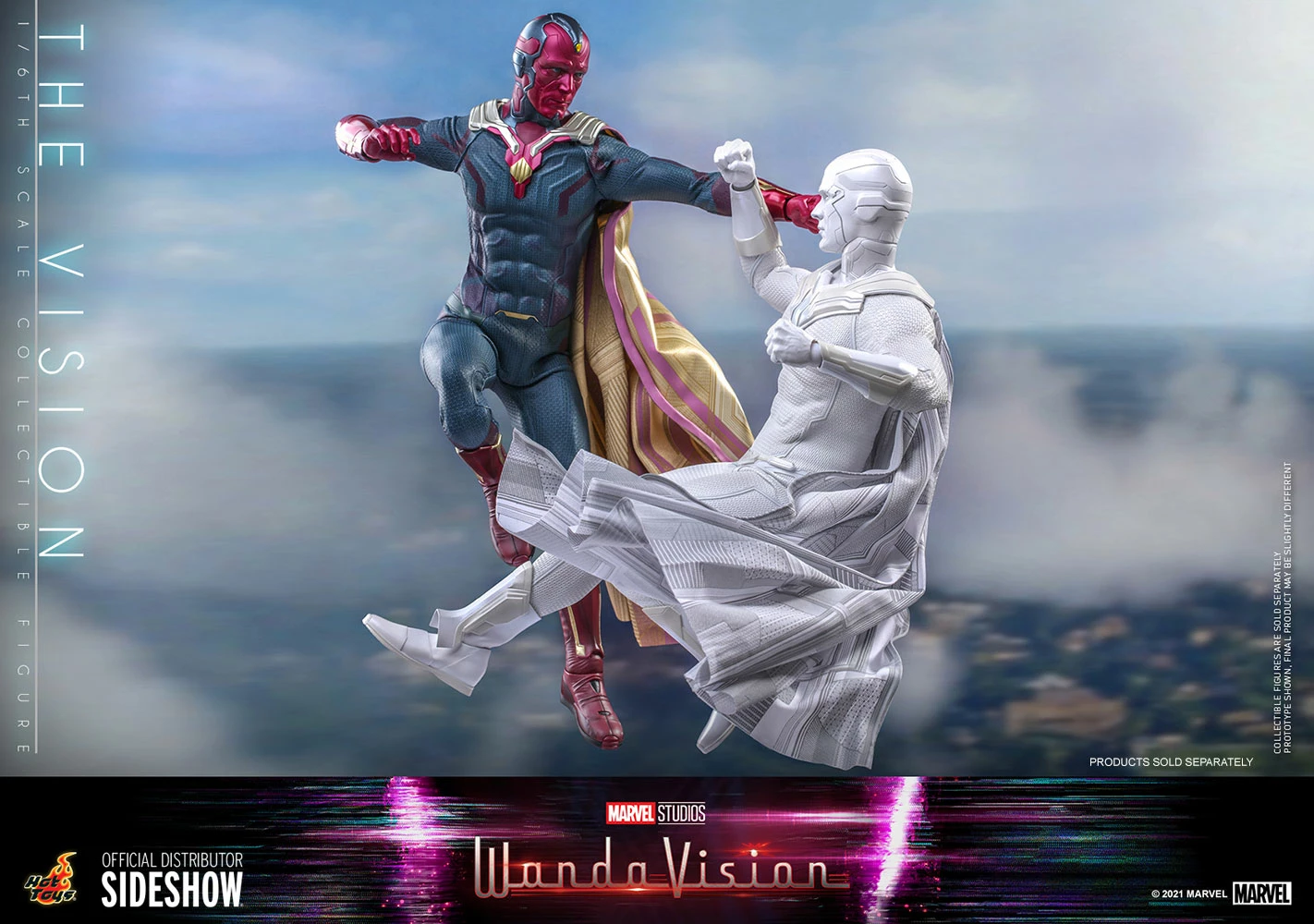 Hot Toys TV Masterpiece 1/6 Scale Figure - The Vision (WandaVision) 13 Hot Toys TV Masterpiece 1/6 Scale Figure - The Vision (WandaVision) - Image 13
