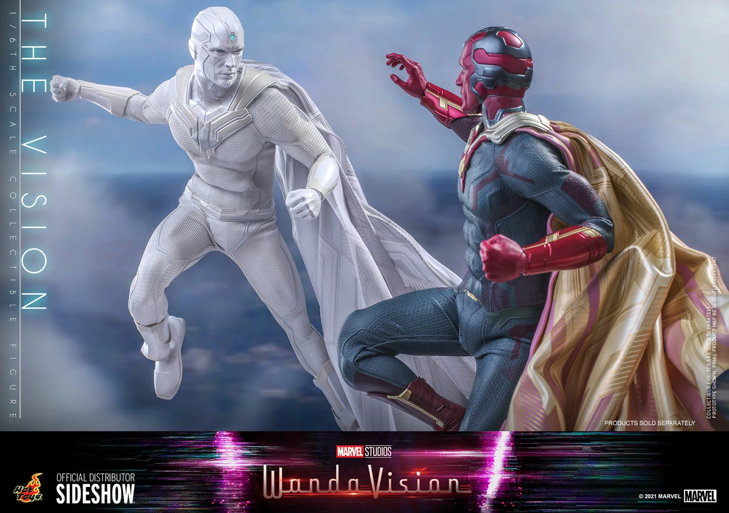 Hot Toys TV Masterpiece 1/6 Scale Figure - The Vision (WandaVision) 12 Hot Toys TV Masterpiece 1/6 Scale Figure - The Vision (WandaVision) - Image 12