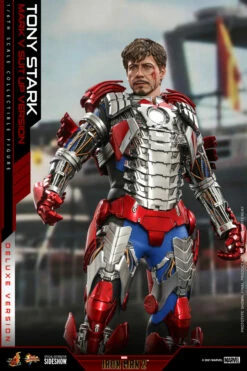 Hot Toys Sixth Scale Figure - Tony Stark (Mark V Suit Up Version) Deluxe Ver. - (Iron Man 2) 33 Hot Toys Sixth Scale Figure - Tony Stark (Mark V Suit Up Version) Deluxe Ver. - (Iron Man 2) -Toy Dojo tony stark mark v suit up version deluxe marvel gallery 609caf88484cb
