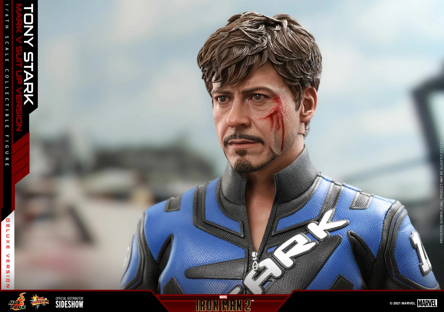 Hot Toys Sixth Scale Figure - Tony Stark (Mark V Suit Up Version) Deluxe Ver. - (Iron Man 2) 7 Hot Toys Sixth Scale Figure - Tony Stark (Mark V Suit Up Version) Deluxe Ver. - (Iron Man 2) - Image 7