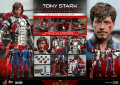 Hot Toys Sixth Scale Figure - Tony Stark (Mark V Suit Up Version) Deluxe Ver. - (Iron Man 2) 39 Hot Toys Sixth Scale Figure - Tony Stark (Mark V Suit Up Version) Deluxe Ver. - (Iron Man 2) -Toy Dojo tony stark mark v suit up version deluxe marvel gallery 609caf982dbf5
