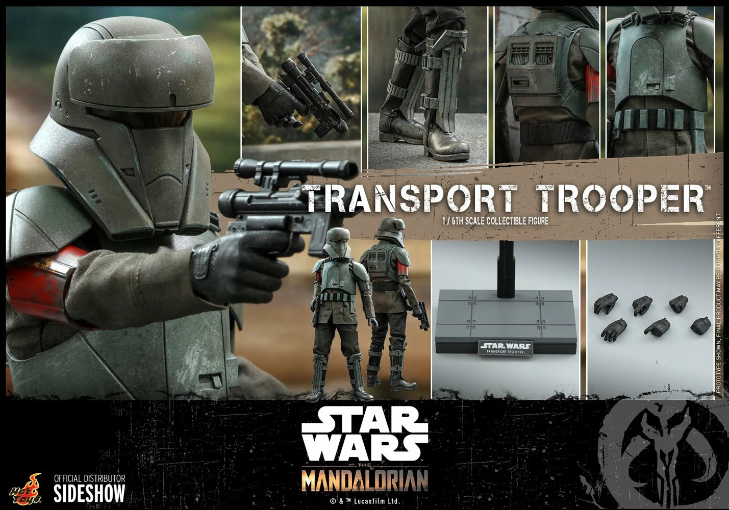 Hot Toys 1/6 Scale Television Masterpiece Series - Transport Trooper (The Mandalorian) 16 Hot Toys 1/6 Scale Television Masterpiece Series - Transport Trooper (The Mandalorian) - Image 16
