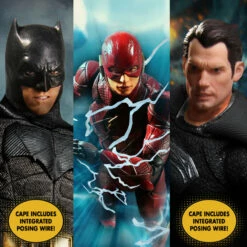 Mezco Toys ONE:12 Collective - Zack Snyder’s Justice League Deluxe Steel Boxed Set